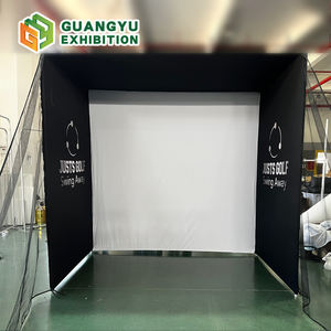 Simulateur <span class=keywords><strong>de</strong></span> <span class=keywords><strong>golf</strong></span> personnel DIY 10x8,2 pieds avec écran d'impact haute définition, structure <span class=keywords><strong>de</strong></span> <span class=keywords><strong>protection</strong></span> rembourrée et <span class=keywords><strong>filet</strong></span> latéral - Product Image 3