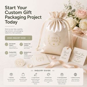 Bolsa de Almacenamiento de Extensiones de Cabello de Satén de Lujo Personalizada, Ecológica, con Impresión de Logotipo, Embalaje de Regalo, Tamaño y Color Personalizables - Product Image 5