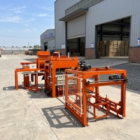 Machine à blocs de ciment entièrement automatique QT6-15, presse hydraulique, machine à briques écologiques en cendres volantes, alimentation électrique ou diesel pour la construction à grande échelle