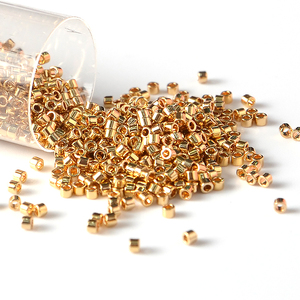 Vente en gros de <span class=keywords><strong>perles</strong></span> de verre <span class=keywords><strong>Miyuki</strong></span> Delica originales <span class=keywords><strong>11</strong></span>/<span class=keywords><strong>0</strong></span> pour la fabrication de bijoux - Product Image 5