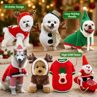 Ensemble de costumes de cosplay pour animaux de compagnie, tricotés, écologiques, amusants, pour le printemps, l'été, Halloween, Noël, motif dessin animé, mignon, pour fête, vente en gros
