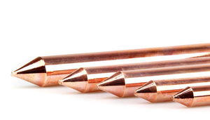 Électrode de terre en acier plaqué cuivre fileté pour protection contre la foudre, connexion à la terre, qualité fiable, marque YY, fabrication sur mesure en usine - Product Image 3