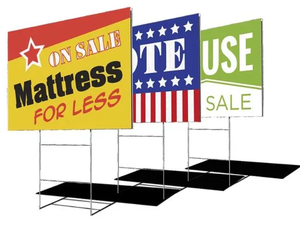 Letreros Publicitarios de Cartón Corrugado PP de 18*24 Pulgadas, Resistentes al Agua, <span class=keywords><strong>para</strong></span> Jardín/Césped, con Estacas, Venta al Por Mayor de Fábrica, Muestra Gratuita - Product Image 5