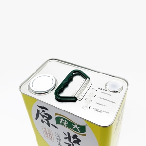 Lata Rectangular Vacía de Hojalata para Aceite de Oliva de Grado Alimenticio de 5L con Logotipo Personalizado, Impresión Offset y Superficie Lacada - Product Image 6