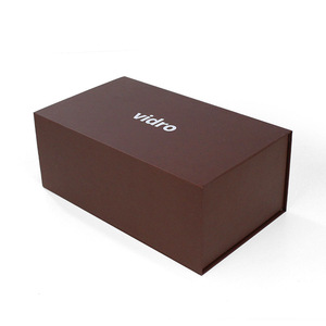 Custom <b>Black</b>/Red Logo Luxury Recyclable Folding Magnet <b>Gift</b> <b>Box</b> Skincare Hard Cardboard Packaging Sponge Recycled Materials - Product Image 2
