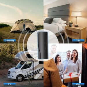 Antenne <span class=keywords><strong>TV</strong></span> numérique UHF à gain élevé pour Smart <span class=keywords><strong>TV</strong></span> 2025, intérieur/extérieur, câble de 3 m, grand nombre de chaînes stables, crochets inclus - Product Image 5