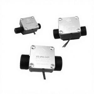 Interruptor de Flujo de Agua Tipo Paleta de Plástico NPT3/4 Pulgadas para Control de Bomba de Agua IP68, Roscas Macho, Montaje Vertical/Horizontal, 2 Cables - Product Image 3