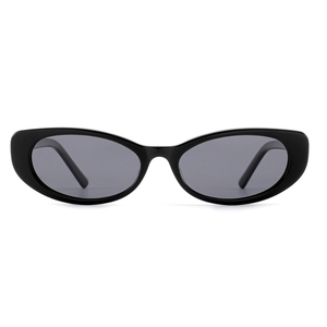 Lunettes de soleil œil-de-chat confortables, légères, polarisées, anti-radiation, en acétate, de forme ovale et tendance - Product Image 3