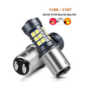 Bombilla LED T15 1157BAY15D Súper Brillante, 3030 27SMD 1156 P21W BA15S, Luces de Reserva para Auto, 12V T20, Luz Trasera, Nueva Condición - Product Image 4