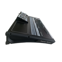 Console de mixage numérique Nuoxun T-32 32 canaux avec alimentation fantôme DC 48V et égaliseur 5 segments - Mixeur audio professionnel