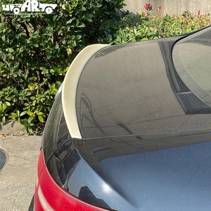 Meilleur nouveau Design ABS plastique Fiber de carbone coffre arrière lèvre becquet pour <span class=keywords><strong>Audi</strong></span> A6 C6 2005 2006 2007 2008 2009 2010 2011 - Product Image 4