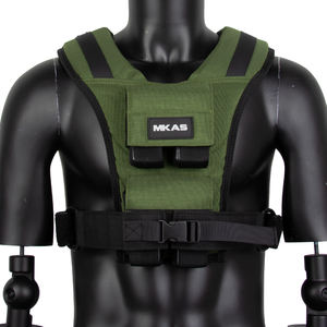 MKAS Calisthenics-<span class=keywords><strong>Chaleco</strong></span> deportivo <span class=keywords><strong>de</strong></span> nailon ajustable <span class=keywords><strong>de</strong></span> alta calidad, para deportes al aire libre, entrenamiento <span class=keywords><strong>de</strong></span> pesas para correr, chalecos con <span class=keywords><strong>peso</strong></span> - Product Image 4