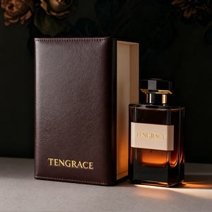 Groothandel 30ml 50ml 100ml Unieke Parfum Sprayfles Glas Zwart Luxe Crimp Cosmetische Parfumfles Transparant met Dop - Product Image 2