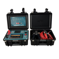 Weshine 100A Medidor Digital de Microohmios, Probador de Resistencia de Contacto en Bucle, Protección IP55, -10~50, 1 Año de Garantía, Precisión de 0.0001