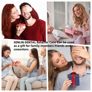 Étui pour aligneurs et gouttières avec miroir, logo personnalisé, personnalisable avec n'importe quelle image, logo et texte, pour cadeau ou logo d'entreprise - Product Image 6