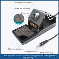 Station de soudage IParts OSS T12-X PLUS, fer à souder électronique avec embouts T12 pour la réparation de circuits imprimés, outils de soudage de cartes de téléphones portables