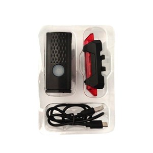 USB Rechargeable LED Bike <b>Light</b> Set: Waterproof Front Headlight for Mountain and Cycling Safety - Product Image 4