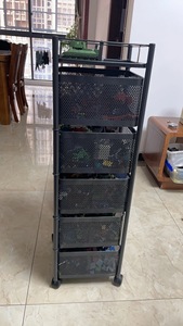 Estantería <span class=keywords><strong>de</strong></span> cocina giratoria para el hogar, sala <span class=keywords><strong>de</strong></span> estar, caja <span class=keywords><strong>de</strong></span> aperitivos, cesta <span class=keywords><strong>de</strong></span> frutas y verduras <span class=keywords><strong>de</strong></span> juguete, cesta <span class=keywords><strong>de</strong></span> <span class=keywords><strong>almacenamiento</strong></span> multicapa, <span class=keywords><strong>estante</strong></span> lateral - Product Image 3