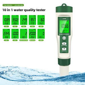 10 trong 1 chất lượng nước Thiết bị kiểm tra TDS bút độ mặn trọng lượng riêng PH Hydrogen nội dung EC Meter ORP kháng Meter - Product Image 4