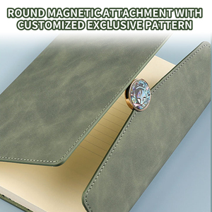 Best-selling School Supplies - Student Hardcover <b>Notebook</b> with Embossed Logo Customized PU Leather <b>Diary</b> Book for Promotion - Product Image 5