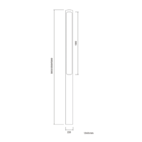 Lampe de jardin LED extérieure pour cour et rue, 30W AC85-265V, noire, 6000K, PC aluminium, IP65, 135X135/220X220MM