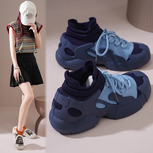 Chaussures de <span class=keywords><strong>tennis</strong></span> de marque pour femmes, style habillé Jane, à talon bas, simples, à plateforme, décontractées - Product Image 4