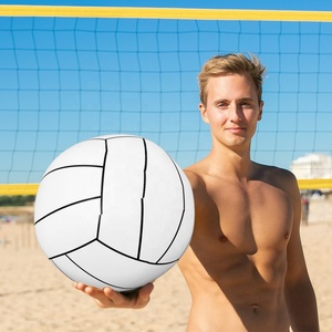Ballon de plage gonflable en plastique unisexe sur mesure, géant, coloré, avec logo imprimé, marque MUDA, modèle de jouet d'usine 23-31, fabriqué en Chine - Product Image 6
