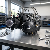 Kit d'assemblage moteur pour quad 125cc, modèle C125L-1R, neuf, pièce de rechange pour réparation, Chongqing, Chine