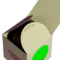 Boîtes en papier carrées minimalistes |   Emballage écologique pour desserts, collations, aliments en conserve et confiseries