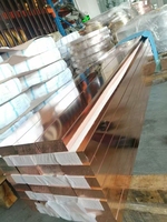 Barre de cuivre pure à 99,99 % personnalisée / Prix de la barre plate en cuivre pour centrale électrique 85x10x5000mm