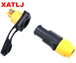 3 P Nylon nhà ở 20A định hướng thẳng 3 pin kết nối đồng điện vào/ra Cáp <span class=keywords><strong>LED</strong></span> Chiếu Sáng Sân khấu Chassis ổ cắm kết nối - Product Image 5