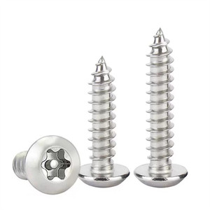สกรูเกลียวปล่อยหัว Torx แบบขัดเงา M3*12 สำหรับงานไม้ พร้อมหมุดนิรภัย - Product Image 2