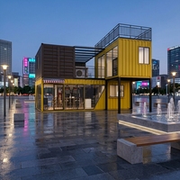 Fournisseur d'usine : Hôtels conteneurs tendance, Cuisines design moderne, Supermarchés en acier, Villas, Maisons conteneurs modulaires créatives