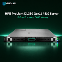 Servidor en Rack HPE ProLiant DL360 Gen11 4510 1U, MR408i-o, 4 GB RAID, 2x1000 W, Potencia de Titanio, Servidor en Rack Empresarial de Alto Rendimiento