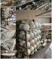 Ballon de football de match et d'entraînement en PU, cousu à la machine, antidérapant, sans couture, taille officielle 5, haute qualité