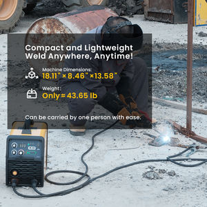 Soudeuse intelligente alimentée par batterie avec protection contre les sous-tensions, contrôle thermique VRD et BMS Bluetooth pour une surveillance facile - Product Image 1