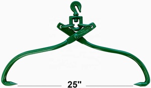 Crochet à griffes en <span class=keywords><strong>bois</strong></span> de 25 pi Pince pivotante pour levage de bûches Pince à <span class=keywords><strong>bois</strong></span>, pince à <span class=keywords><strong>bois</strong></span> pour le débardage - Product Image 2