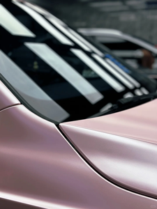 Superventas PET metálico Sakura Pink Car Vinyl Wrap PET precio al por mayor moda colorido <span class=keywords><strong>coche</strong></span> CAMBIO DE Color película Anti arena - Product Image 3