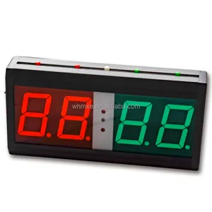 Fácil de usar 4 números Display LED dígitos placar com ajuste controle remoto