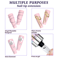 Gel pour pointes d'ongles Solid Flex - Gel multifonctionnel durcissable aux UV, indispensable en salon, avec design personnalisé et prix d'usine en gros
