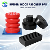 Amortisseur de vibrations en caoutchouc personnalisé DE GVV GVD, pour équipements industriels et machines automobiles