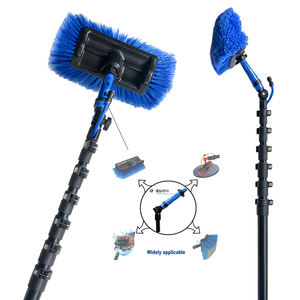 <span class=keywords><strong>Brosse</strong></span> <span class=keywords><strong>de</strong></span> <span class=keywords><strong>lavage</strong></span> <span class=keywords><strong>de</strong></span> voiture Qiyun avec perche <span class=keywords><strong>télescopique</strong></span>, serpillière en microfibre, nettoyage des roues <span class=keywords><strong>de</strong></span> voiture, extérieur et intérieur du bateau, détaillage avec distributeur <span class=keywords><strong>de</strong></span> savon - Product Image 2
