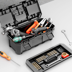 HKSF 19 inches 15inches 21 inches plastic tools <b>box</b> - Product Image 3