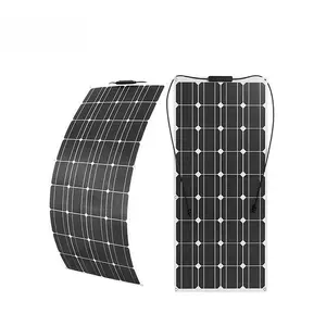 OEM ODM ETFE Flexible Solar Panel 100w 300w 200w 270w 180w 400w 160w 250w Monocrystalline PV Thin Film Solar Panel