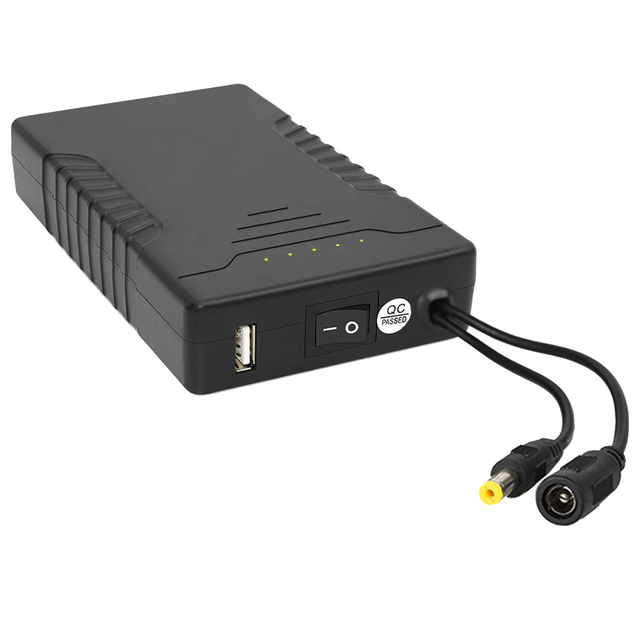 Wholesale Rechargeable Lithium Battery Pack DC5521 USB a 12V 3000mah 6000mah Laptop Battery Batteries