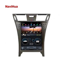 Autoradio Navihua Android 13 à écran vertical avec lecteur DVD et navigation GPS pour Lexus LS460 LS600 2006-2011 (versions haut et bas de gamme)