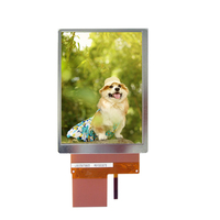 Écran LCD Sharp LQ035Q7DB05 3,5 pouces 240*320 RGB parallèle (1 canal 6 bits) 50 broches FPC pour PDA Luminosité 160 nits Transflectif