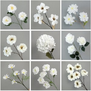 Flores Artificiales en Tonos Blancos al por Mayor - para Bodas, Eventos y Decoración de Interiores |   Para Floristas y Diseñadores de Eventos - Product Image 1
