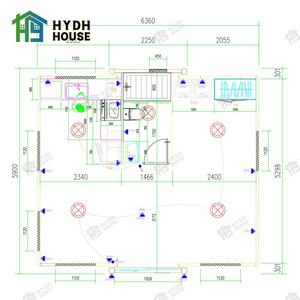 Casa Contenedor Expandible de Acero de 2.4m de Altura Interior Personalizable, Gabinetes de Cocina Modernos, Listos para Ensamblar, Transporte en Contenedor de 40HQ - Product Image 6