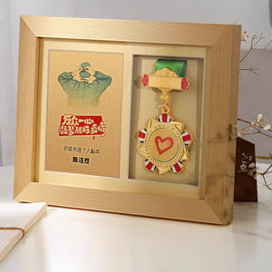 เหรียญโลหะ แผ่นไม้เนื้อแข็ง รางวัลที่ระลึกแบบกำหนดเอง สร้างสรรค์ สำหรับอาสาสมัคร เหรียญเกียรติยศ ของที่ระลึกเกษียณอายุ แผ่นประกาศเกียรติคุณ รางวัล - Product Image 5